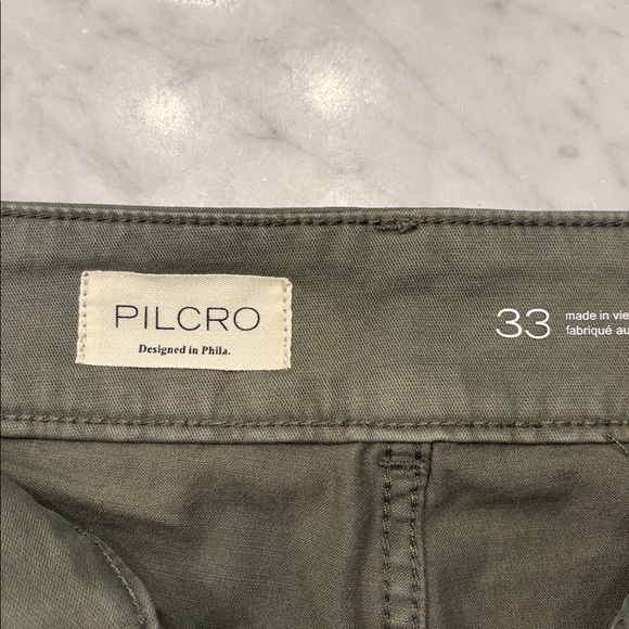 NWT Anthropologie Pilcro The Wanderer Pants in Moss, size 33 - Picture 13 of 13